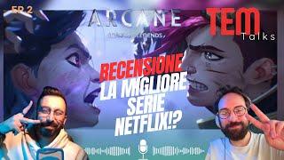 ARCANE 2 E' LA MIGLIORE SERIE SU NETFLIX? recensione