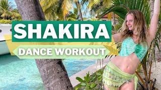 SHAKIRA DANCE WORKOUT | 11 Min Belly Dance Fitness for a Flat Belly and Strong Legs