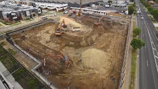 Huntington Apartments Time Lapse