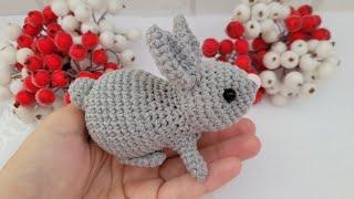 ЗАЙЧИККРОЛИК КРЮЧКОМСИМВОЛ 2023 ГОДА/bunny crochet/Häschen häkeln