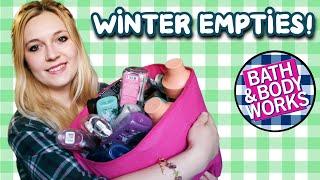 Winter Season Complete! ️️ BATH & BODY WORKS EMPTIES!