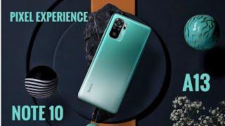 Official Pixel Experience Redmi Note 10 Android 13 Mojito Super Smooth UI