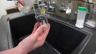 (Technique) Cleaning glassware