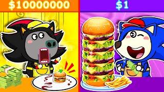 Wolfoo Playtime  Poor Sonic vs Rich Shadow | Sonic The Hedgehog 3 & Cartoon for Kids