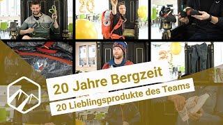 20 Jahre Bergzeit! 20 Lieblingsprodukte des Bergzeit Teams!