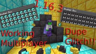 Minecraft Java Edition 1.16.3 DUPLICATION GLITCH, Realms!!!