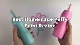 Best Homemade DIY Puffy Paint