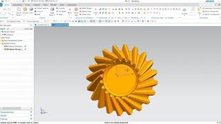 NX tutorial 4: |How to create spur, Helical and bevel Gear| How to create gear |  GC Toolkit |