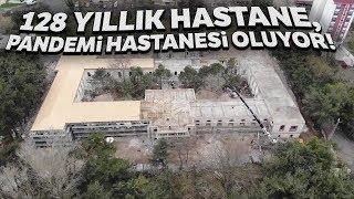 Tarihi Hadımköy Askeri Hastanesi’ndeki Restorasyon Çalışmaları Sürüyor