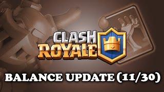 Clash Royale | Balance Update (11/30) | Meta Minion Nerf!