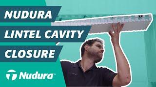 Nudura Lintel Cavity Closure