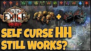 This Ridiculous Build Is Still In The Game! | How To Self Curse Headhunter Fire BV | Path of Exile