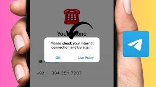 How to Fix Telegram Please Check Your Internet Connection And Try Again Problem