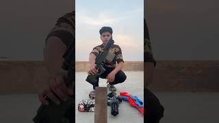 Four Big Toys Gun Unboxing & Testing