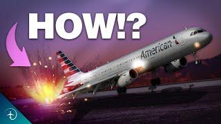 WHY did This Aircraft Suddenly ROLL OVER?! American Airlines flight 300