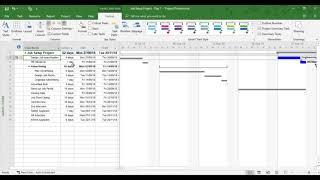 Printing Setup and Settings in MS Project