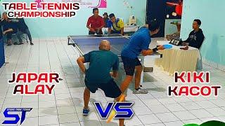 JAPAR - ALAY vs KIKI - KACOT Alzena TABLE TENNIS  CHAMPIONSHIP Men's Double Bilal Cup 2024 탁구 卓球  乒乓