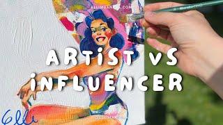 Visual Artist vs. Social Media Influencer || How to & Why?