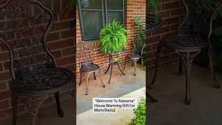 DIY Home Decor-Wrought Iron Patio Set