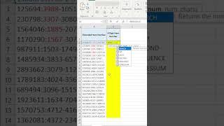 How to Use the Search Function in Excel #shorts