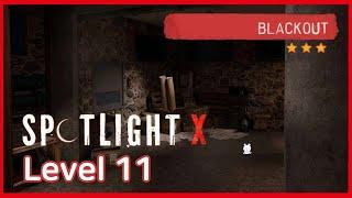 Spotlight X Level 11 Black Out Walkthrough - All Stars 3/3 (Javelin Ltd)