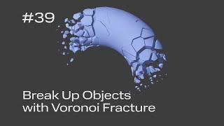 Cinema 4D Quick Tip #39 - Break Up Objects with Voronoi Fracture (Project File on Patreon)