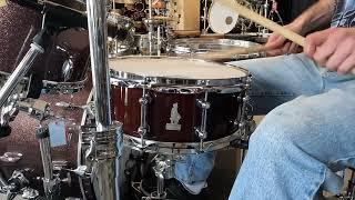 Brady 5.5x14 Jarrah Block Snare Drum - "Gloss Lacquer"