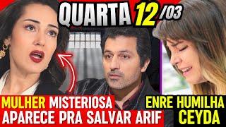 FORÇA DE MULHER capitulo de QUARTA 12/03 força de mulher Resumo do dia 12/03 Hoje