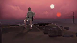 Twin Sunset - Star Wars Lofi mix ~ Stress Relief, Relaxing Music