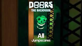 ALL JUMPSCARES & SCARY MOMENTS in BACKDOOR! - Doors Backdoor Update [Floor 0] #doors