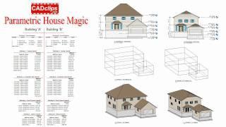 REVIT Parametric House Magic - CADclip