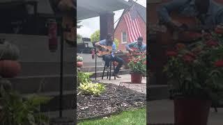 “Folsom Prison Blues” cover by Cousins McDaniel at Fall Porchfest 2021