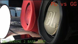 JBL XTREME 2 BASS TEST | GG VS PL | RED & CAMO