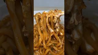 yakisoba style udon noodles #asmr #conveniencestore