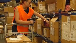 RFID and QR code for Logistics and Inventory in the Warehouse