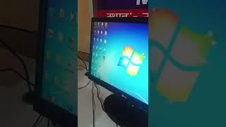 कंप्यूटर/लैपटॉप में Desktop Icon Size कैसे Change करें?  How to change Desktop Icon Size | #shorts