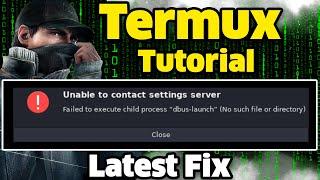 Failed To Execute Child process "dbus launch" no such file or Directory | VNC | Fix 2023