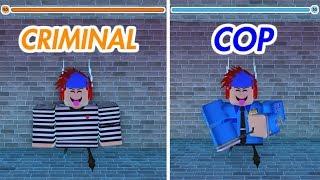 HOW TO LEVEL UP CRIMINAL AND COP FAST ON JAILBREAK! (Roblox)