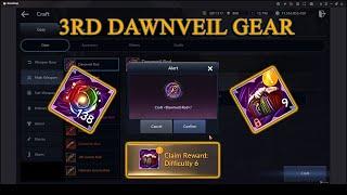 Black Desert Mobile | Dawnveil Main Weapon - Road to 67K