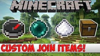 Minecraft Plugin Tutorial - Custom Join Items