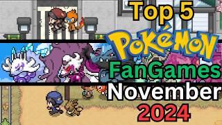 The 5 Best Pokemon ROM-hacks and Fan Games of November 2024!