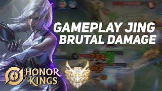 GAMEPLAY JING BRUTAL DAMAGE BENERAN GAK NGOTAK! | ODLA HOK  HONOR OF KINGS INDONESIA