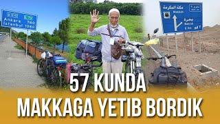 Fargʻonalik 66 yoshli otaxon velosipedda 57 kun yoʻl yurib, Makkaga yetib bordi