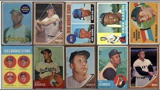 The 20 Most Valuable Baseball Cards from the 1960s