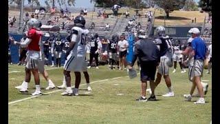 Tyler Guyton vs Micah Parsons & Mazi Smith in full pads. Great Wall of Dallas