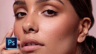 How to Retouch Skin in 15 Minutes or Less || Photoshop Portrait Skin Retouching Tutorial