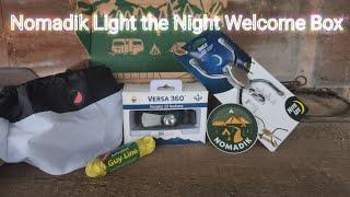 Nomadik Light the Night Welcome Box Unboxing