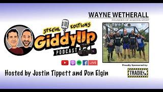 Special Edition with Wayne Wetherall