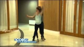 Amy Purdy & Derek Hough - First meeting, rehearsals and interviews of Week 1 (Cha cha)