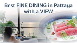 Best FINE DINING in Pattaya with a VIEW, Pebbles Bar and Grill Restaurant, Thailand